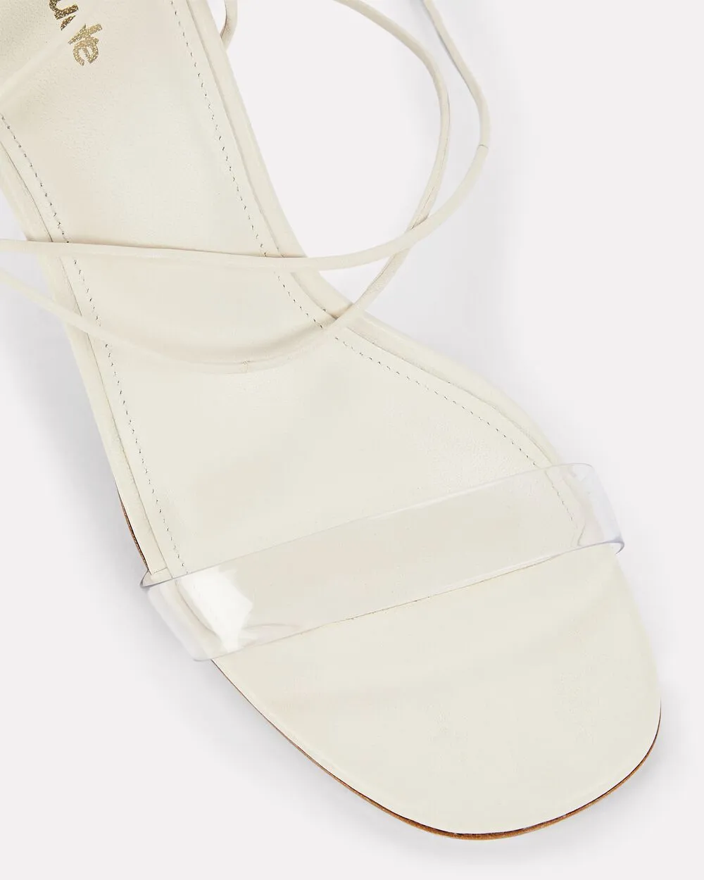 Gloria Vinyl Ankle-Wrap Sandals sold by INTERMIX product image thumbnail 4