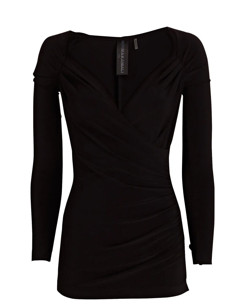 Draped Sweetheart Jersey Top sold by INTERMIX product image thumbnail 4