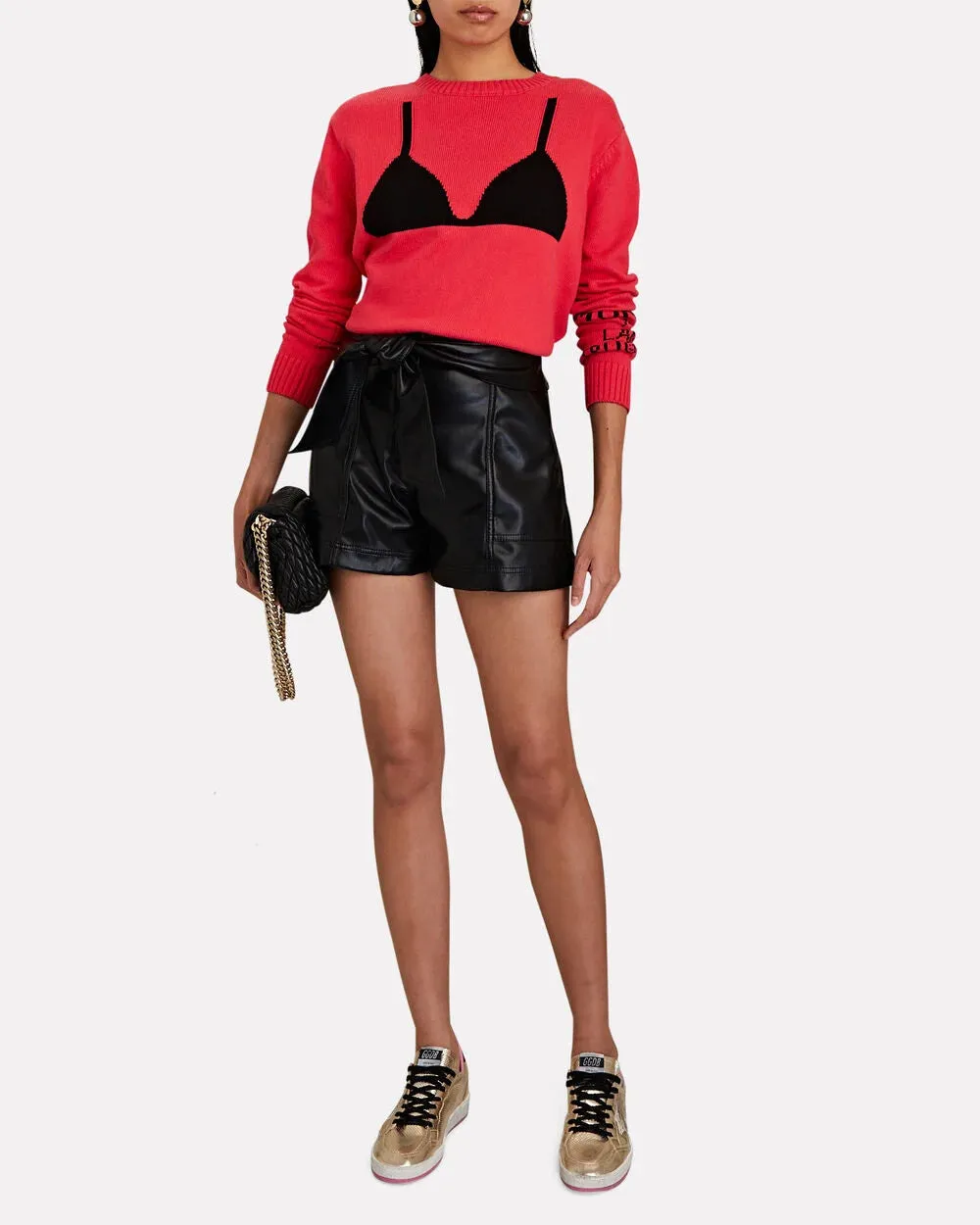 Ball Star Metallic Sneakers sold by INTERMIX product image thumbnail 4