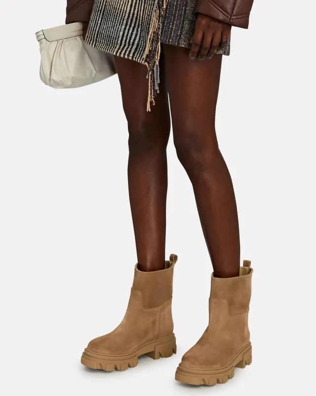 Gia 23 Suede Chelsea Boots sold by INTERMIX