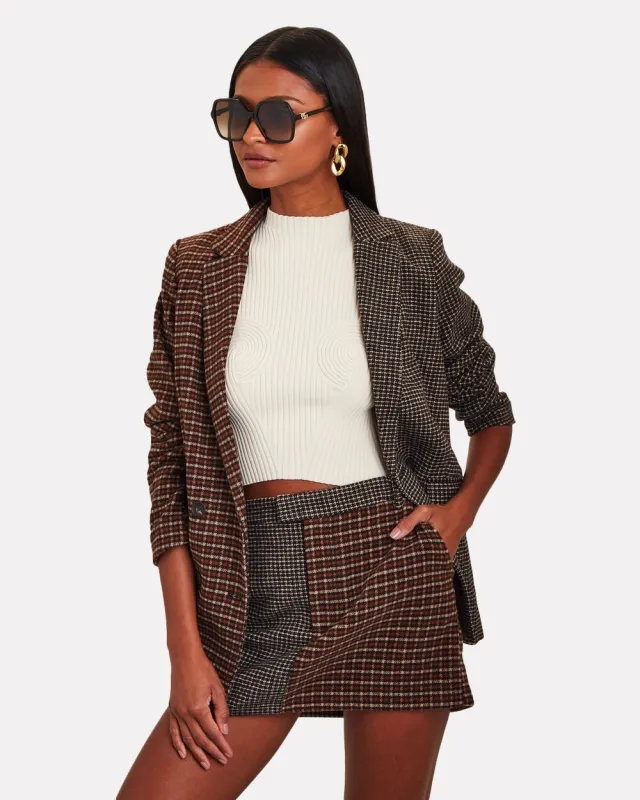 Oversized Tortoiseshell Square Sunglasses sold by INTERMIX