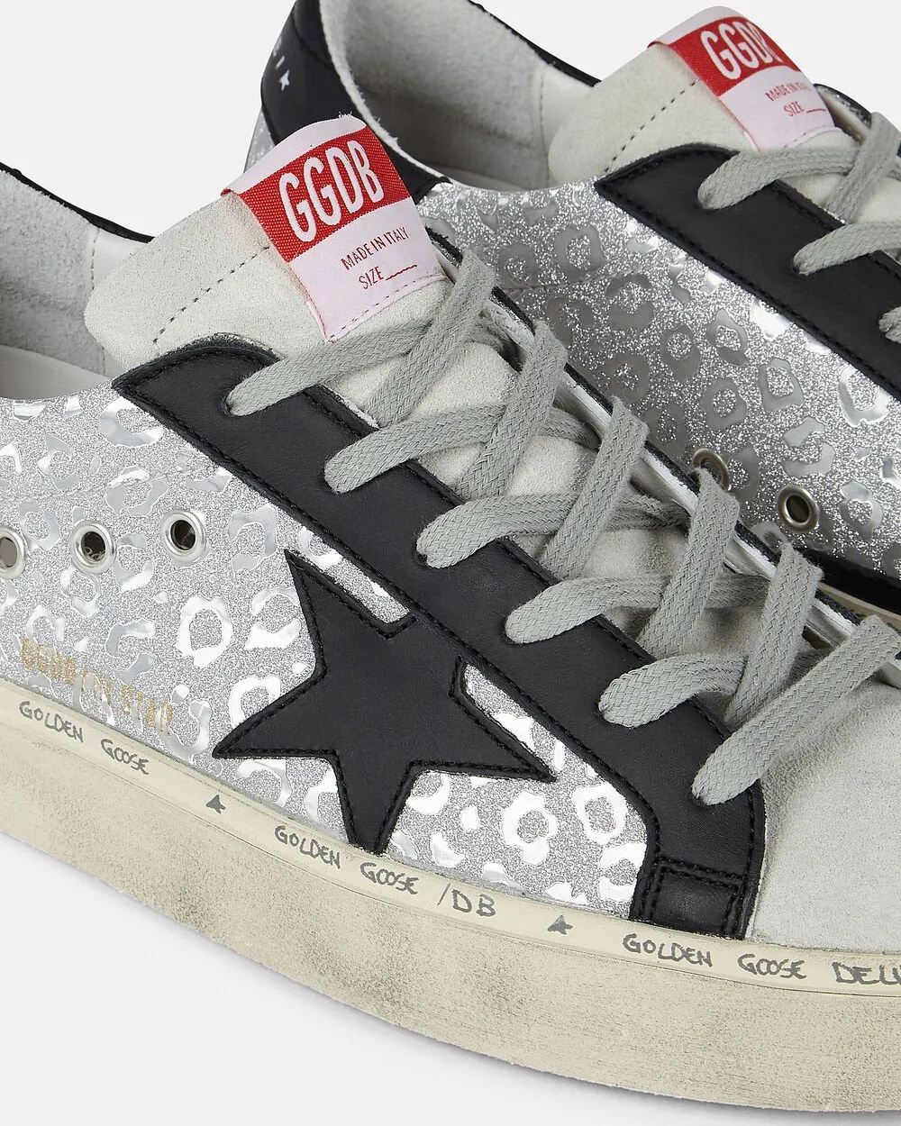 Hi Star Low-Top Glitter Sneakers sold by INTERMIX