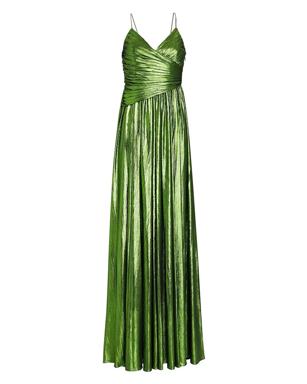 Doss Ruched Lame' Maxi Dress sold by INTERMIX product image thumbnail 4