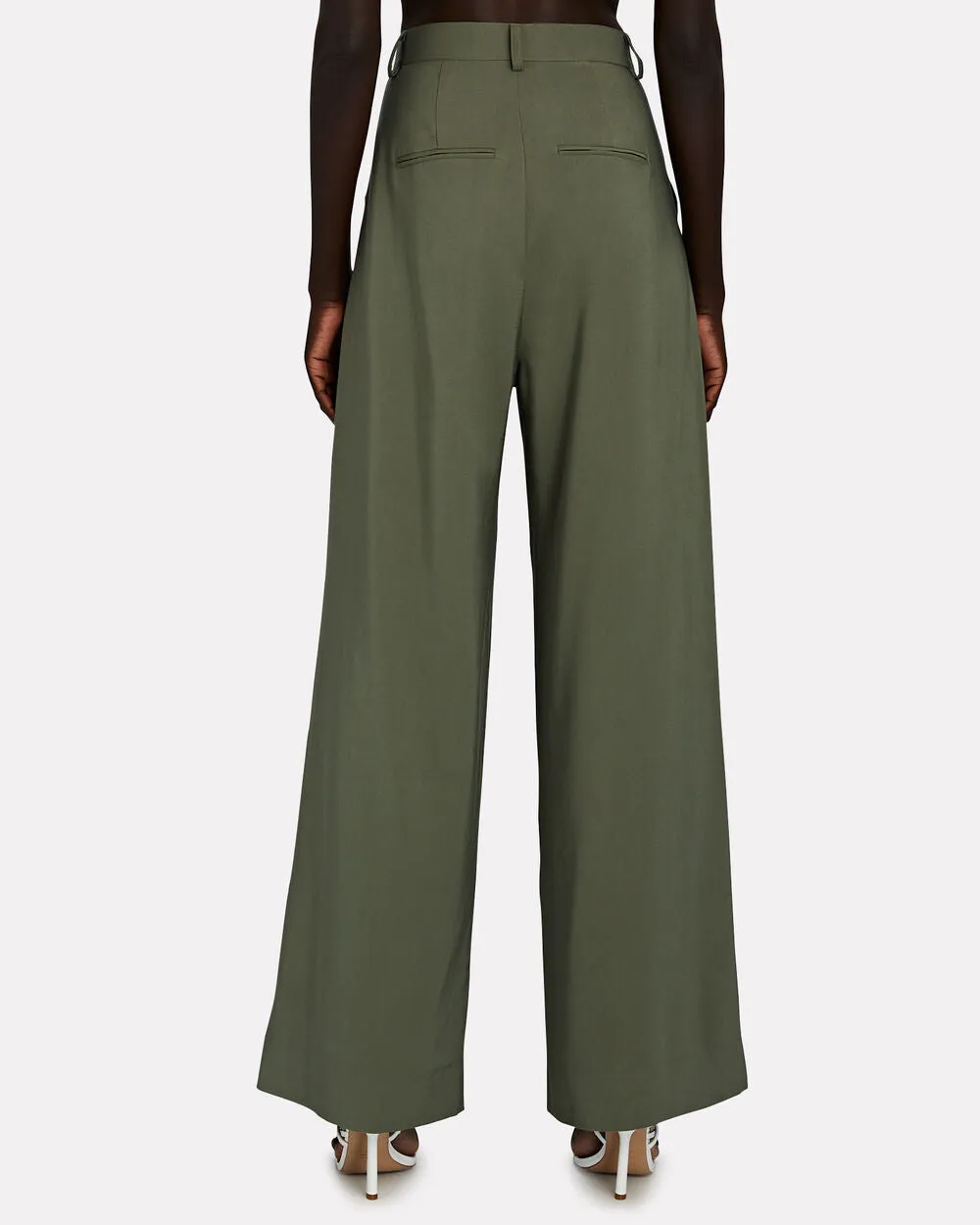 Fabi Pleated Wide-Leg Pants sold by INTERMIX product image thumbnail 2