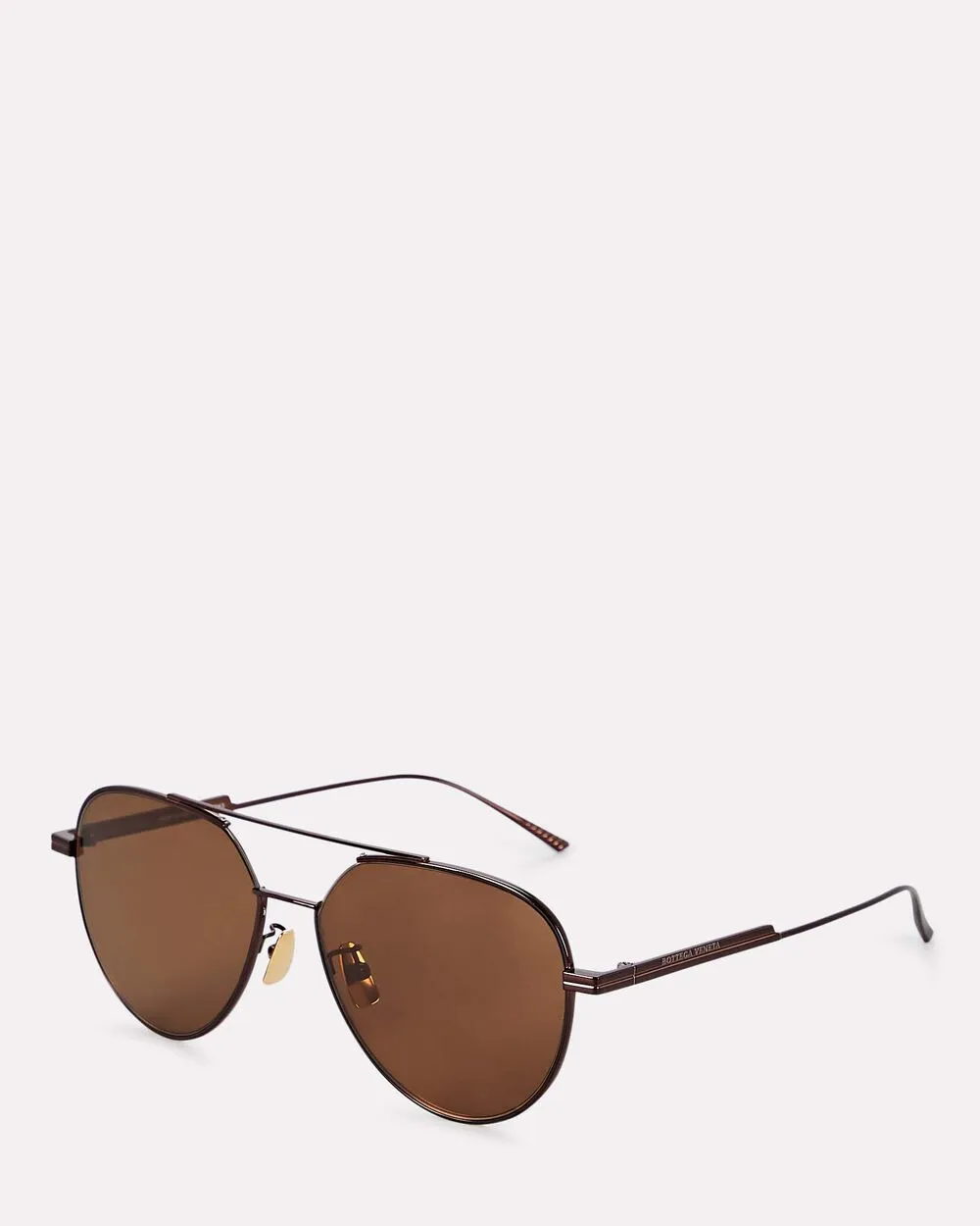 Oversized Aviator Sunglasses sold by INTERMIX product image thumbnail 4