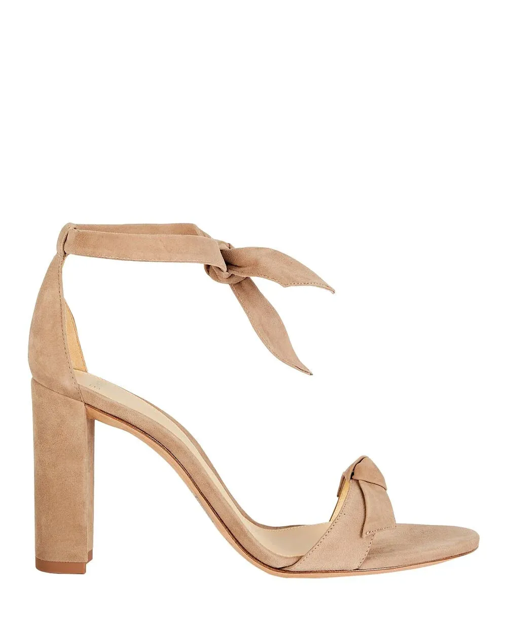 Clarita 90 Suede Block Sandals sold by INTERMIX product image thumbnail 4