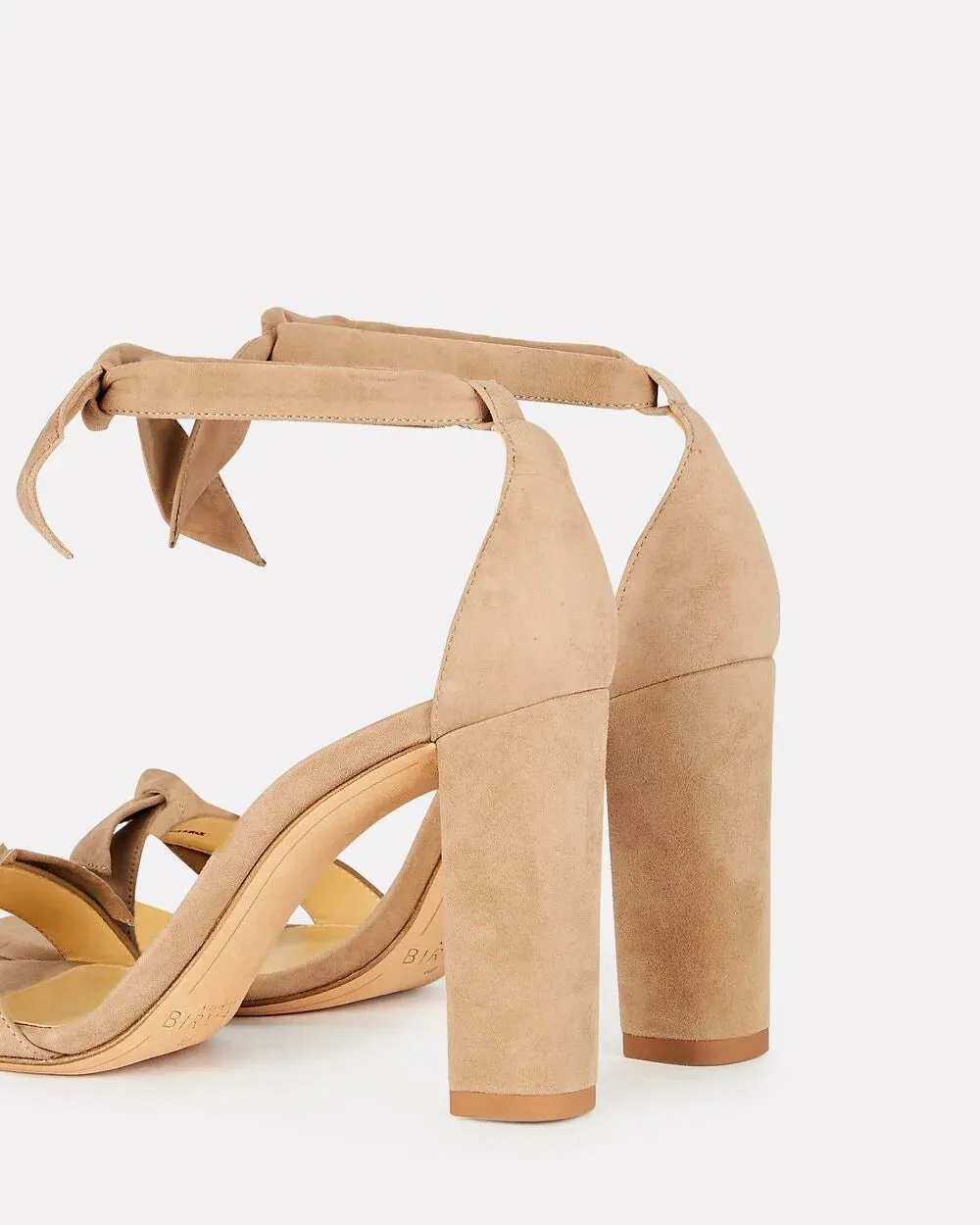 Clarita 90 Suede Block Sandals sold by INTERMIX product image thumbnail 3