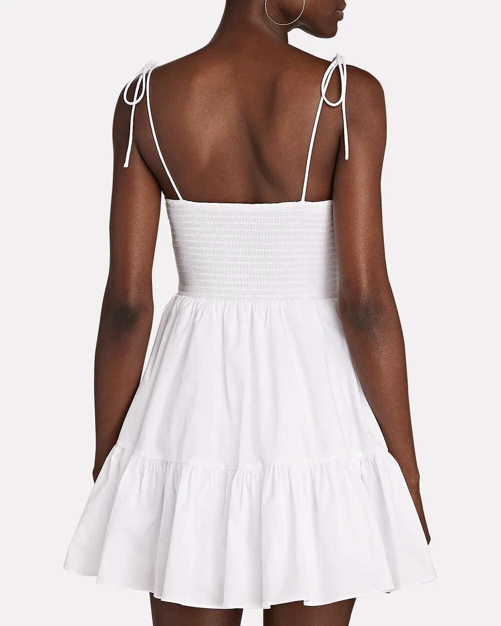 Landry Tie-Shoulder Cotton Mini Dress sold by INTERMIX product image thumbnail 2