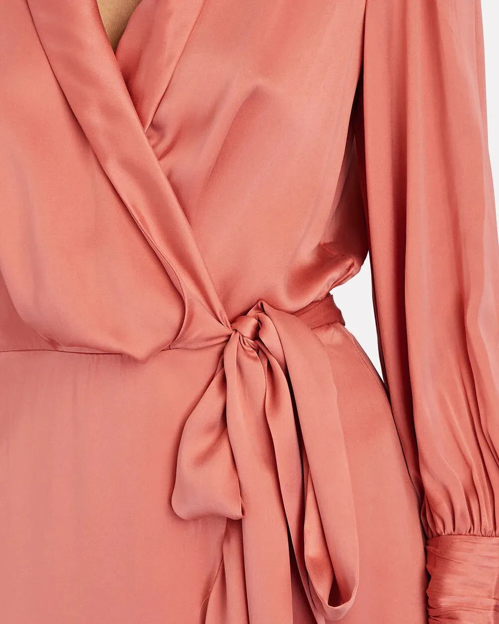 Sabinas Silk Wrap Top sold by INTERMIX product image thumbnail 3