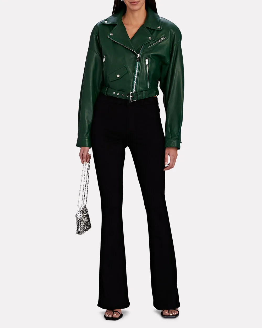 Marty High-Rise Flared Jeans sold by INTERMIX