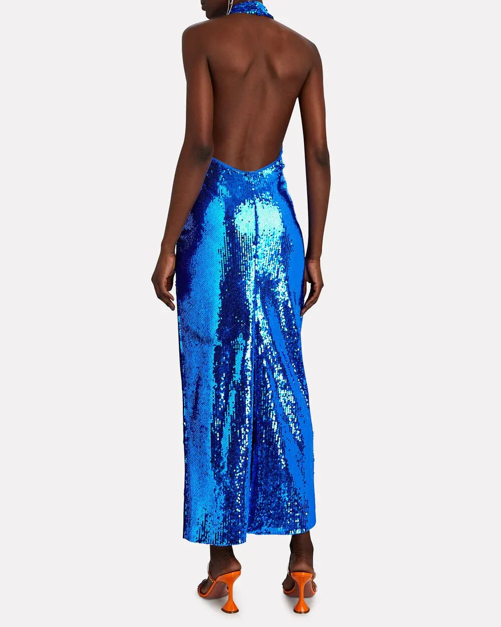 Virt Open-Back Sequined Maxi Dress sold by INTERMIX product image thumbnail 2