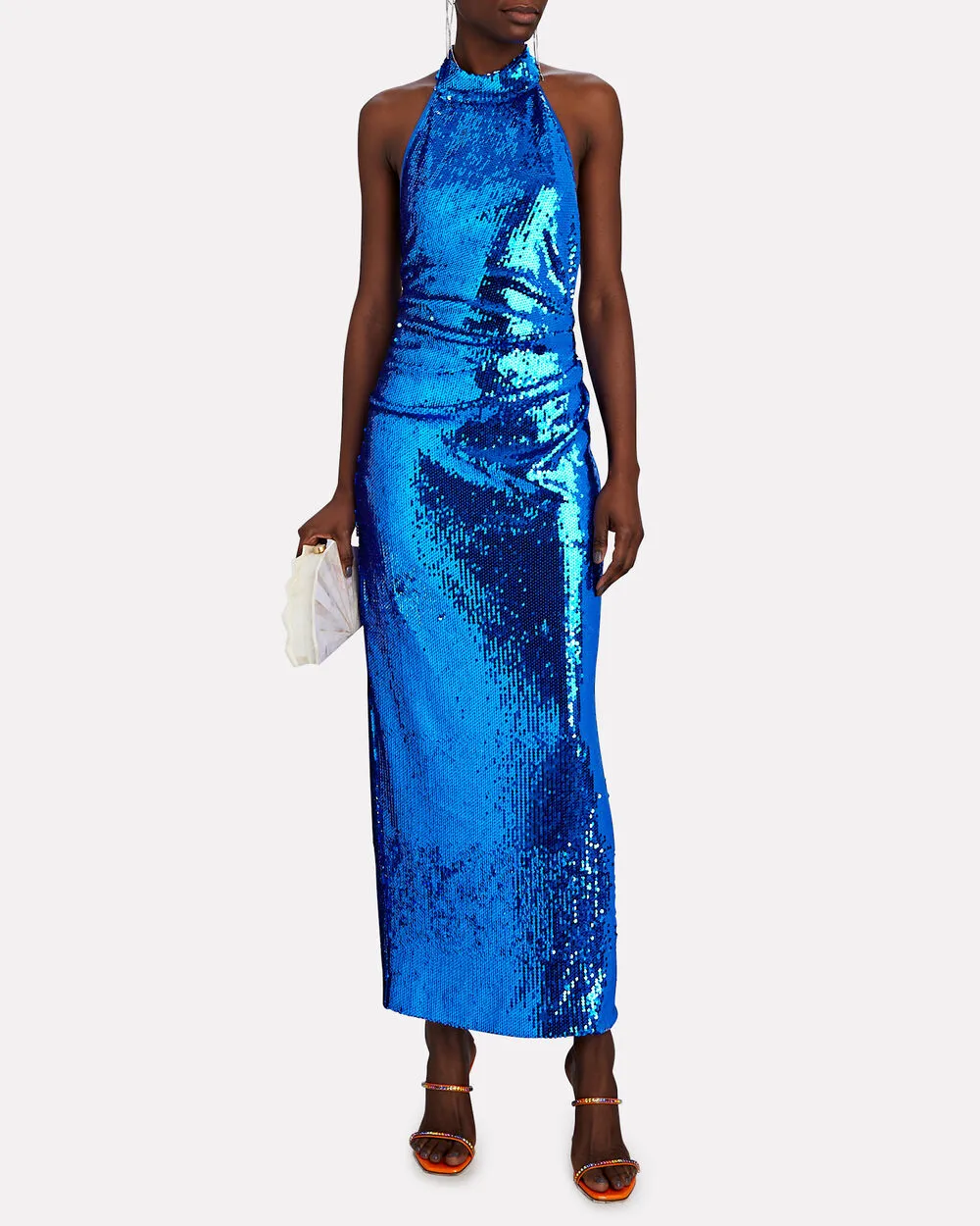 Virt Open-Back Sequined Maxi Dress sold by INTERMIX