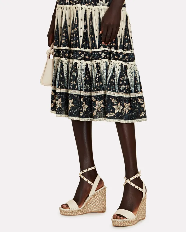 Rockstud Espadrille Wedge Sandals sold by INTERMIX