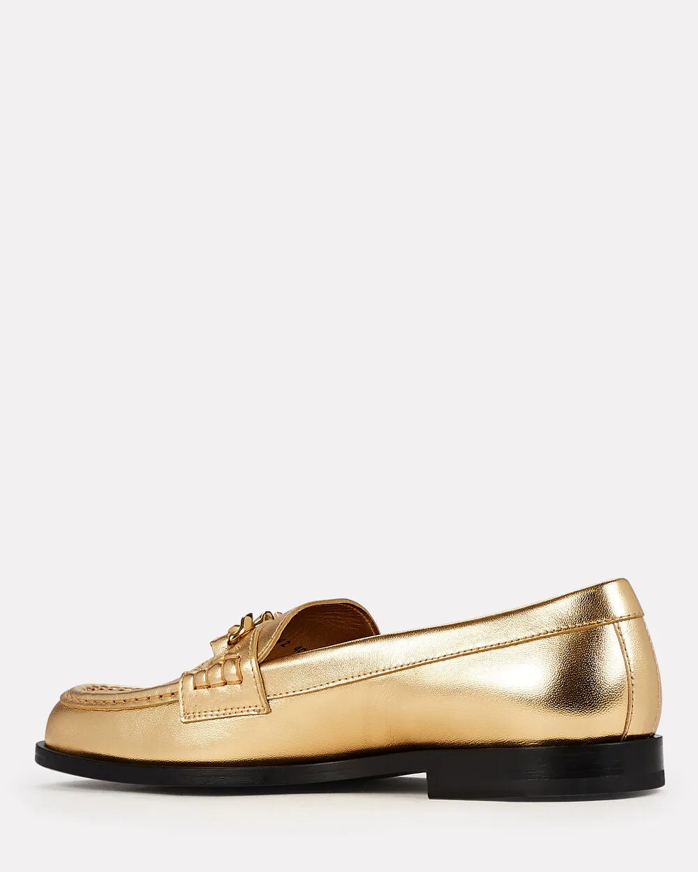 Vlogo Chain Metallic Leather Loafers sold by INTERMIX product image thumbnail 3