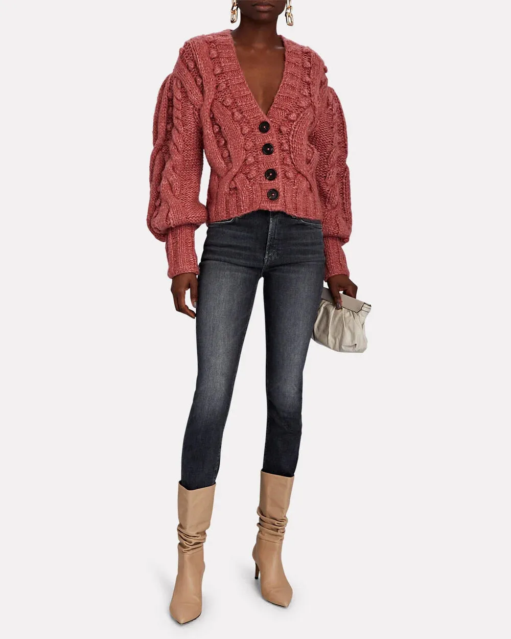The Mid-Rise Dazzler Ankle Jeans sold by INTERMIX product image thumbnail 4