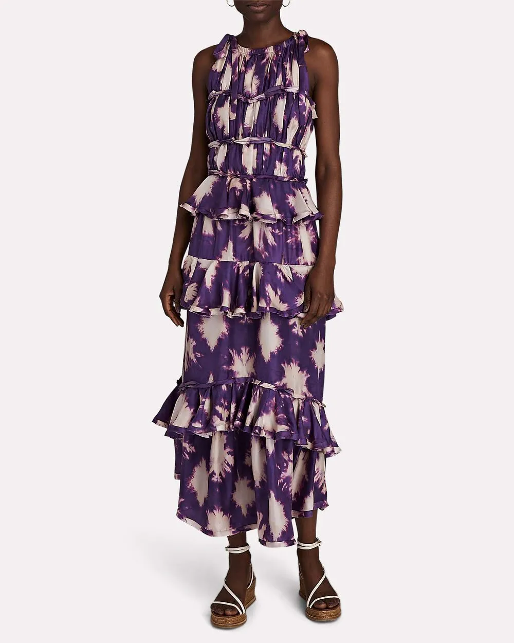 SERAFINA SHIBORI GOWN sold by INTERMIX
