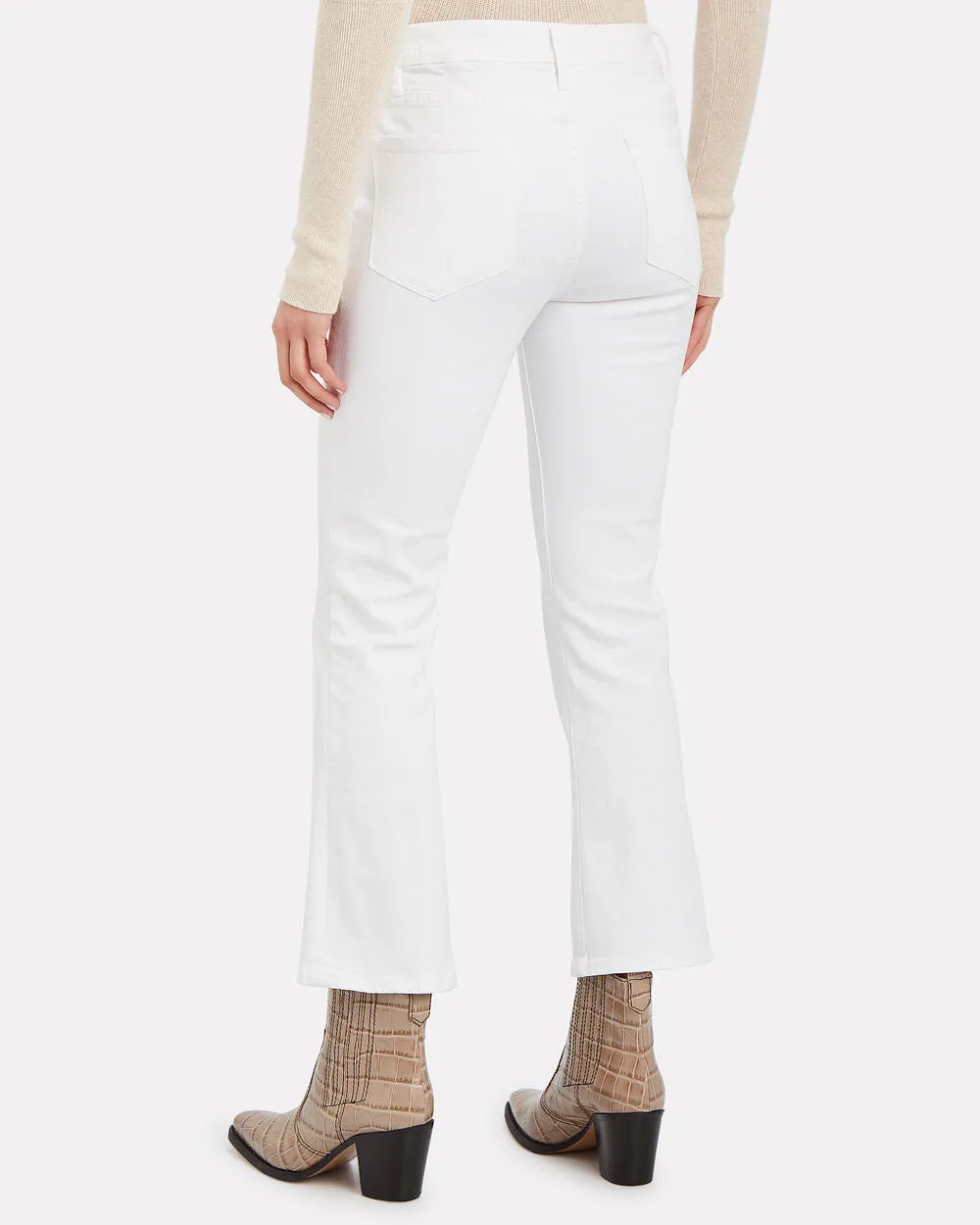 Le Crop Mini Boot Jeans sold by INTERMIX product image thumbnail 2