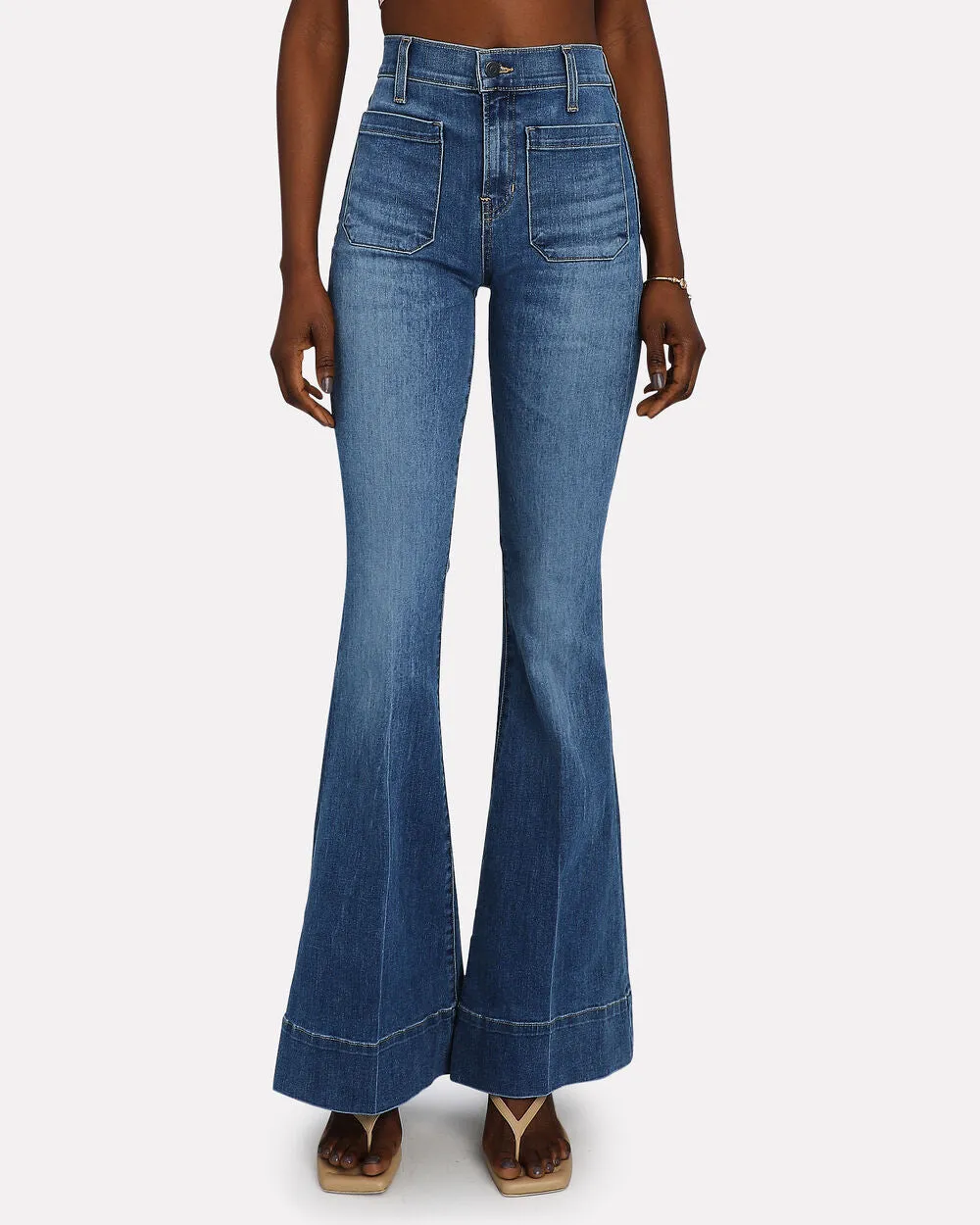 Sheridan Flared High-Rise Jeans sold by INTERMIX