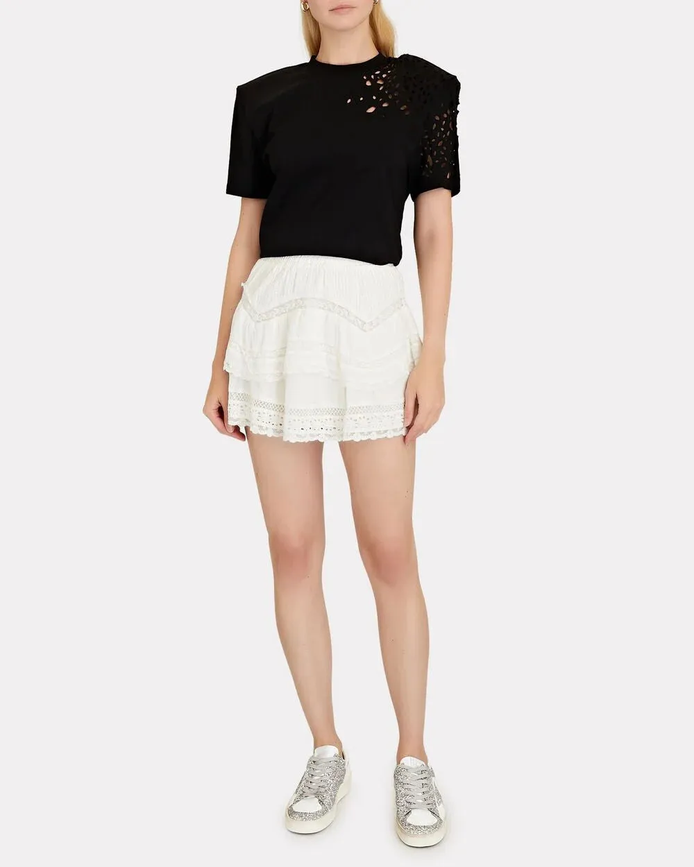 Stardan Leather Low-Top Sneakers sold by INTERMIX product image thumbnail 4