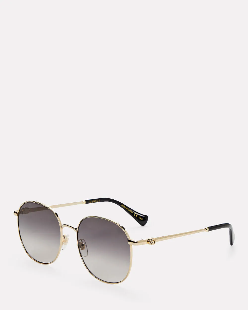 Round Metal Sunglasses sold by INTERMIX product image thumbnail 2