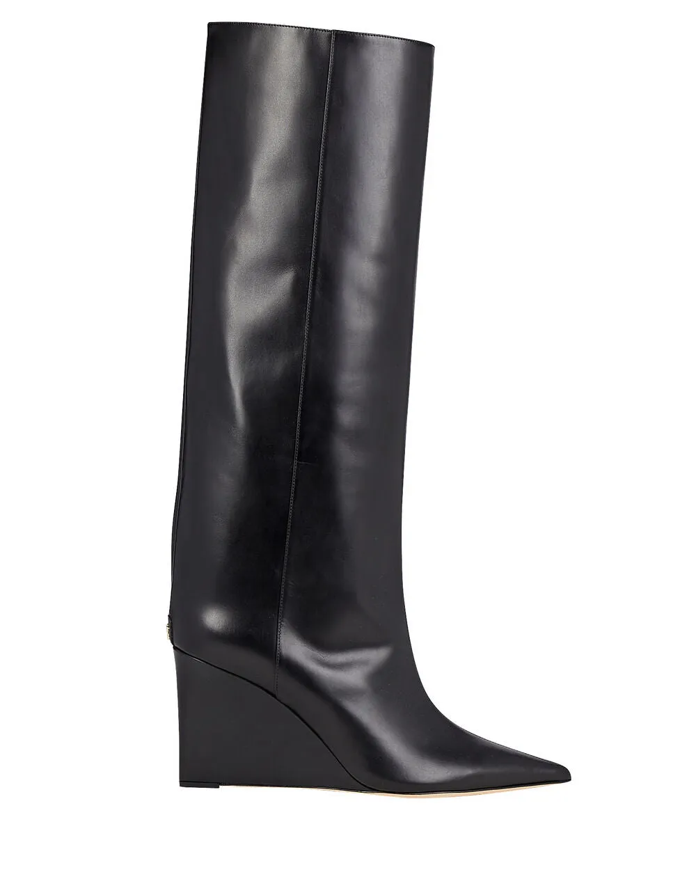 Blake Leather Wedge Knee Boots sold by INTERMIX product image thumbnail 4
