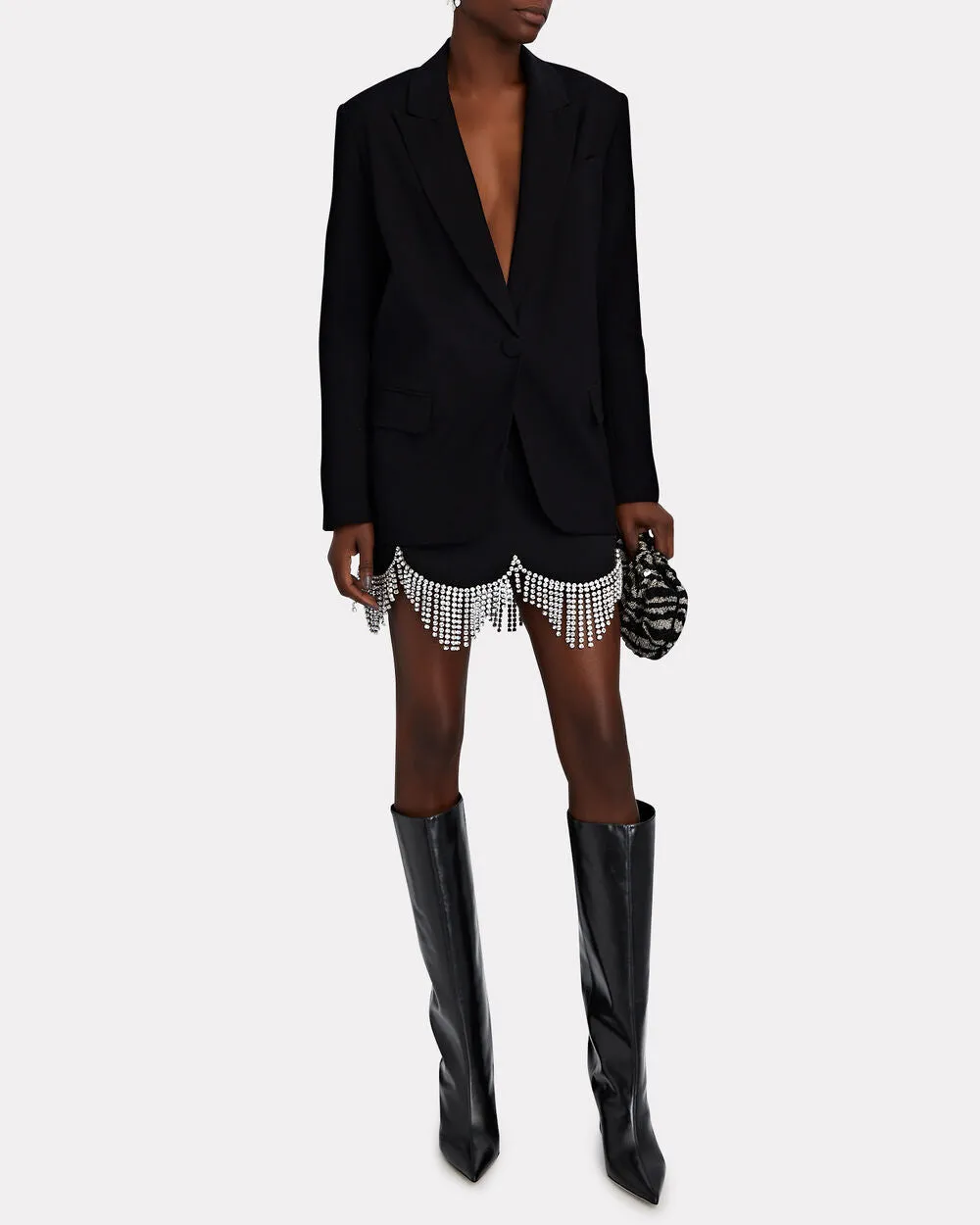 Blake Leather Wedge Knee Boots sold by INTERMIX product image thumbnail 5