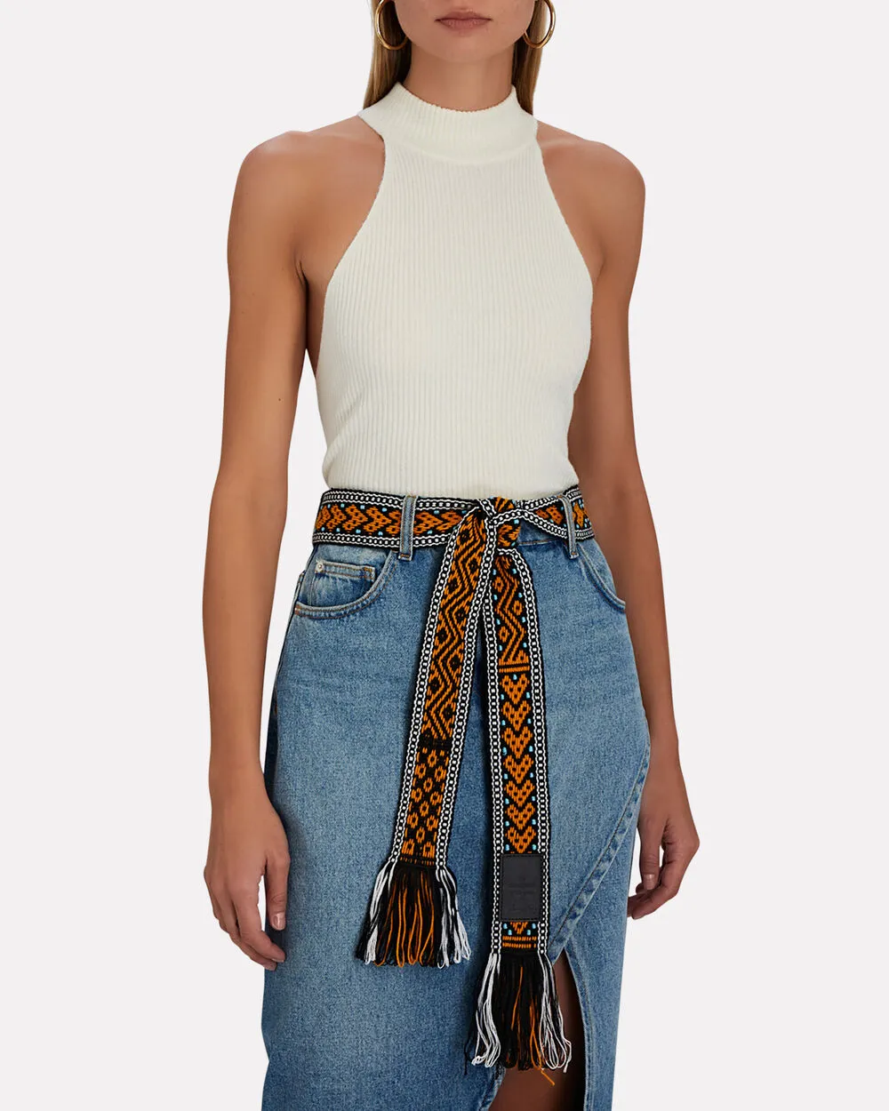 Cultural Inspiration Wool Belt sold by INTERMIX product image thumbnail 2