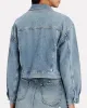 Shrunken Charli Denim Jacket sold by INTERMIX
