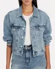 Shrunken Charli Denim Jacket sold by INTERMIX