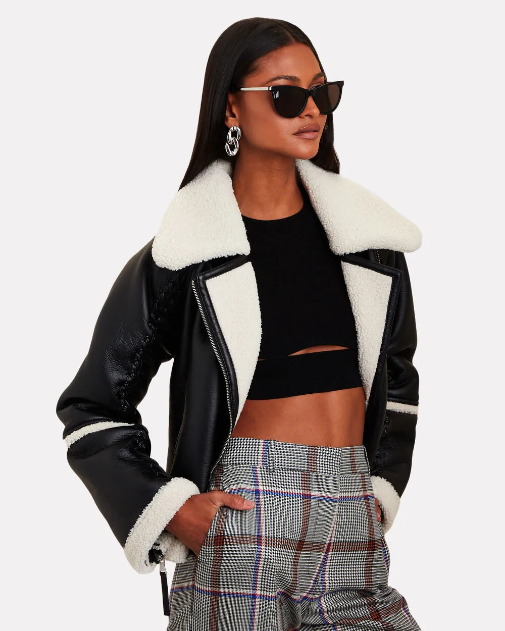 Soft Cat-Eye Sunglasses sold by INTERMIX