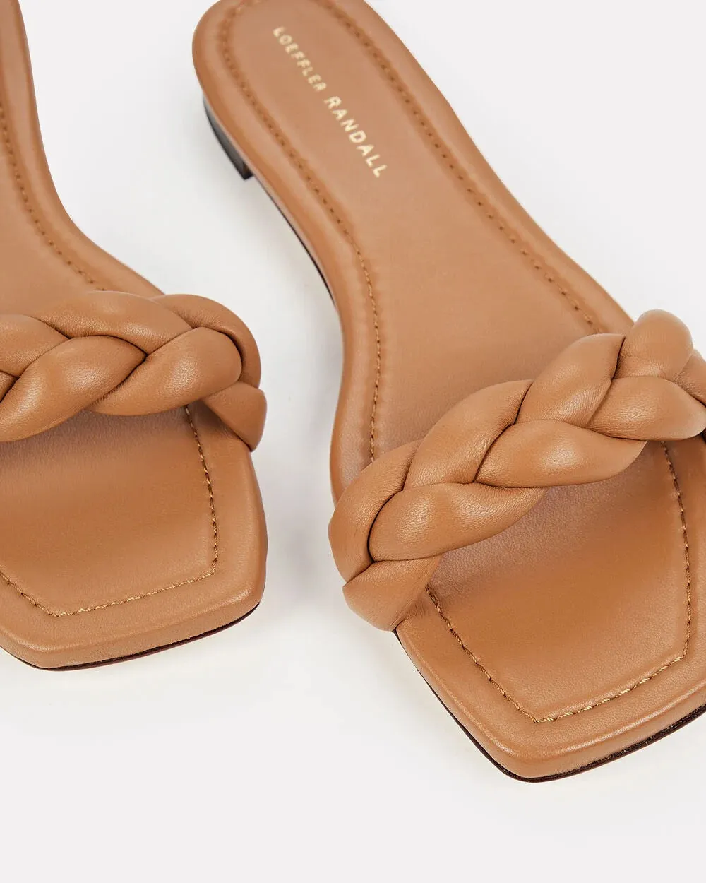 Jackson Braided Leather Slide Sandals sold by INTERMIX product image thumbnail 2