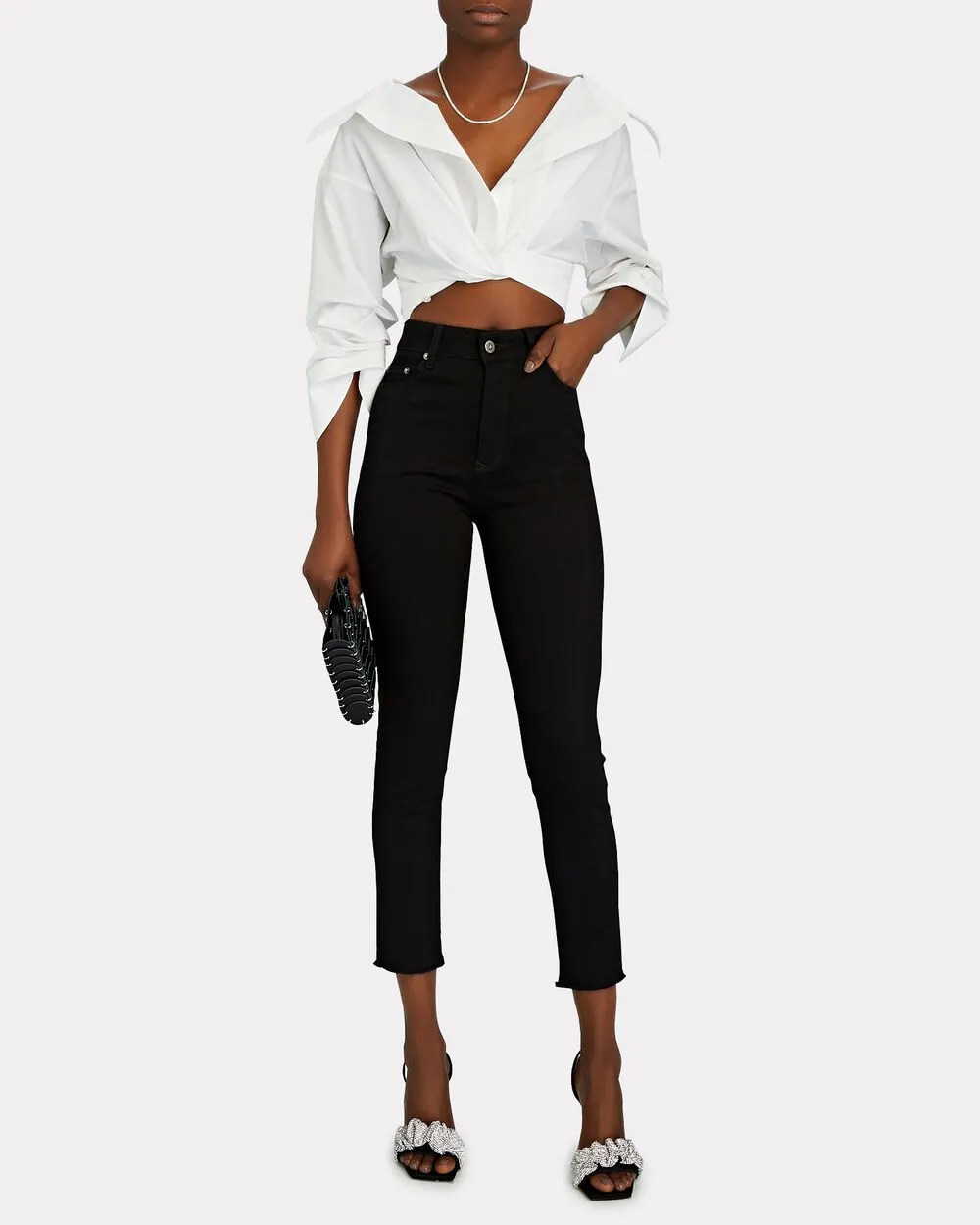 High-Rise Skinny Jeans sold by INTERMIX product image thumbnail 4