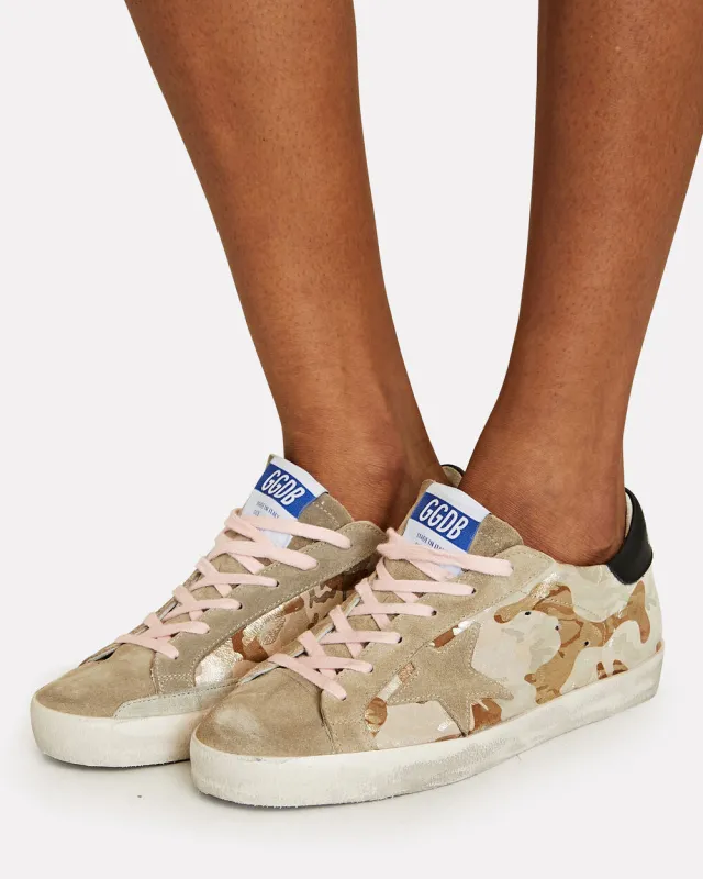 Superstar Low-Top Camo Sneakers sold by INTERMIX