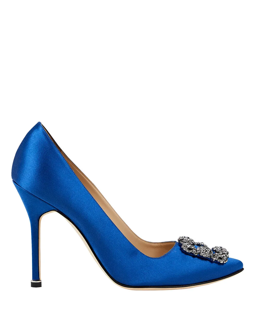 Hangisi Crystal Satin Pumps sold by INTERMIX product image thumbnail 5