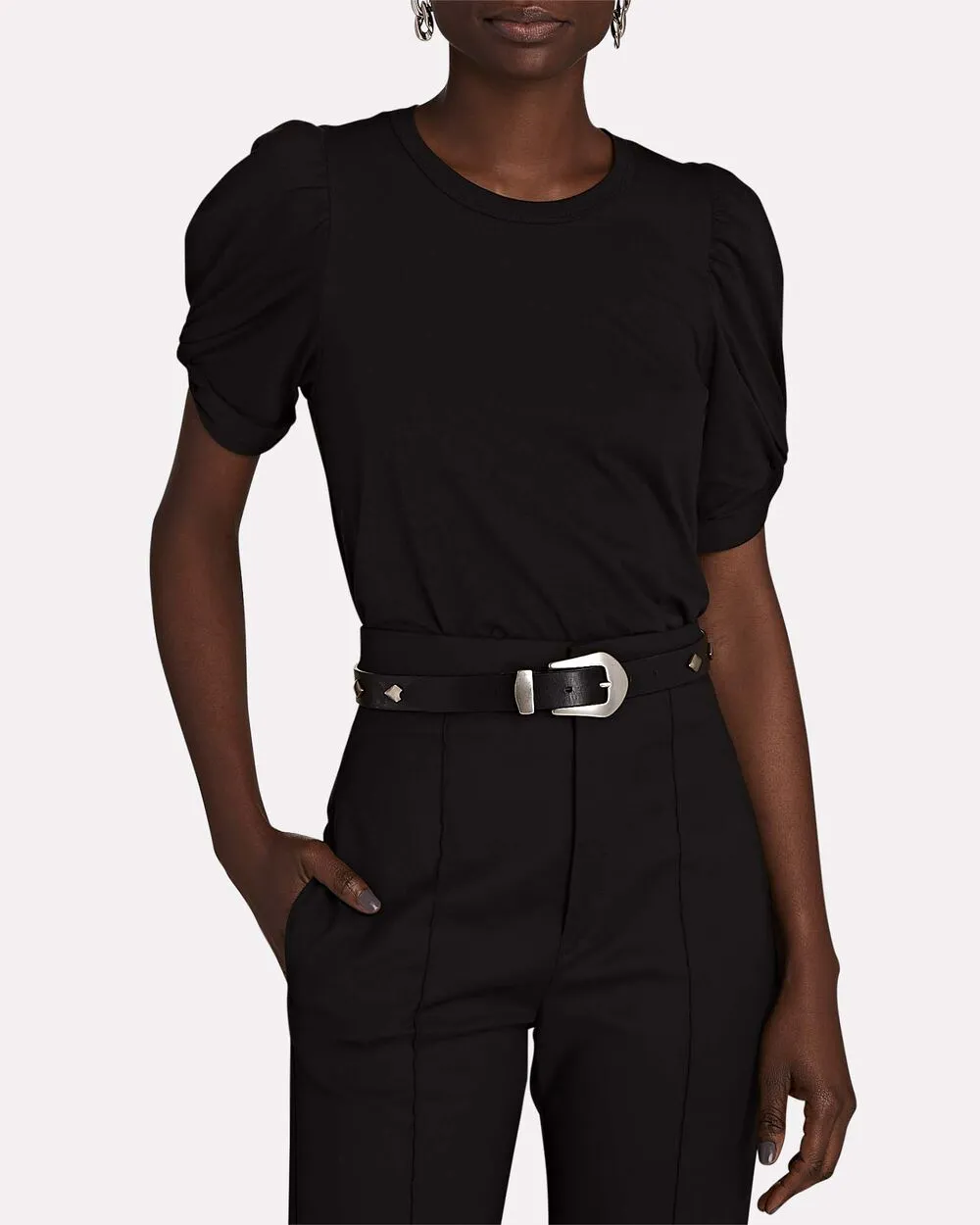 Kati Puff Sleeve T-Shirt sold by INTERMIX