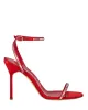 Crinastra Crystal-Embellished Satin Sandals sold by INTERMIX