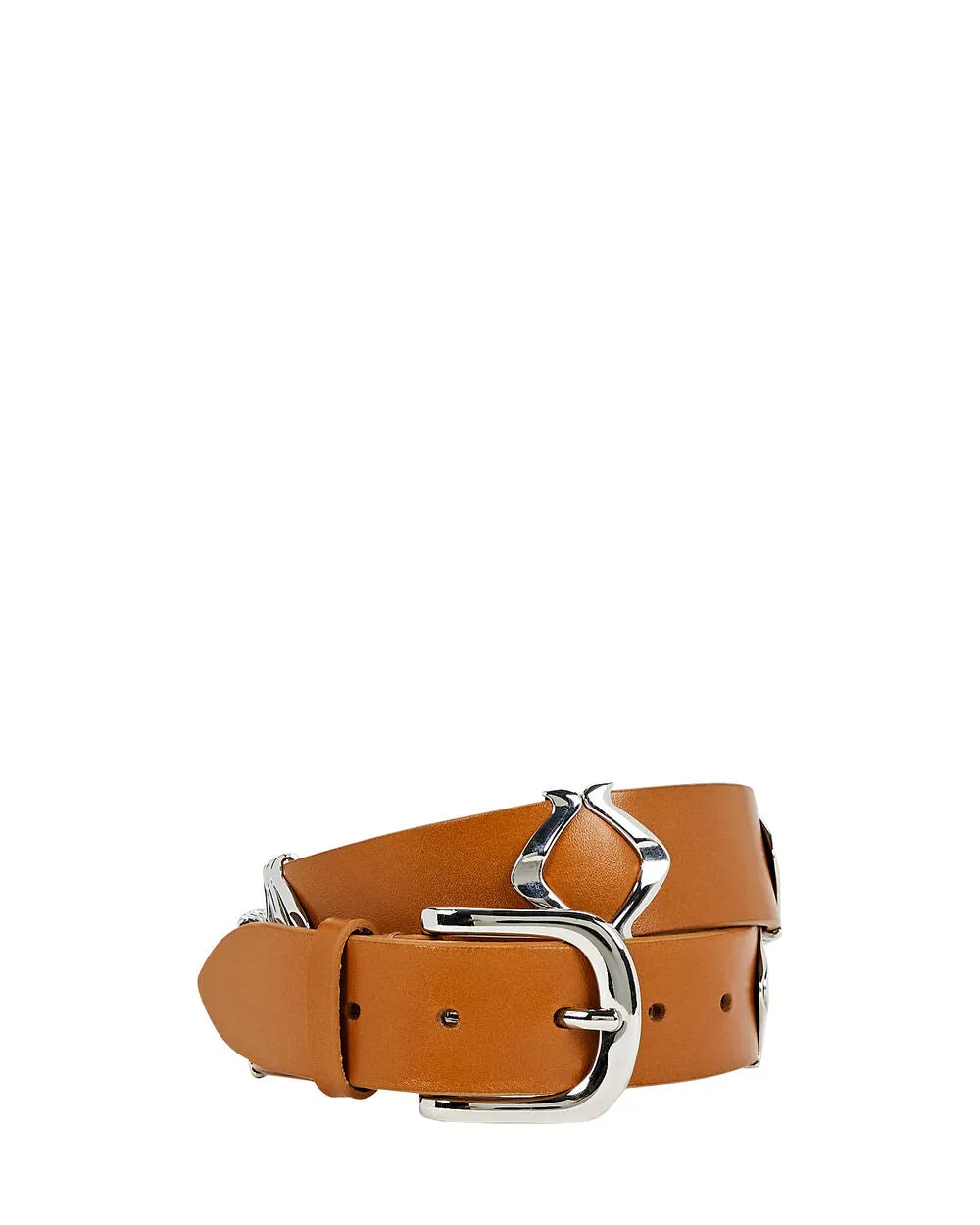 Studded Suede Belt sold by INTERMIX product image thumbnail 3