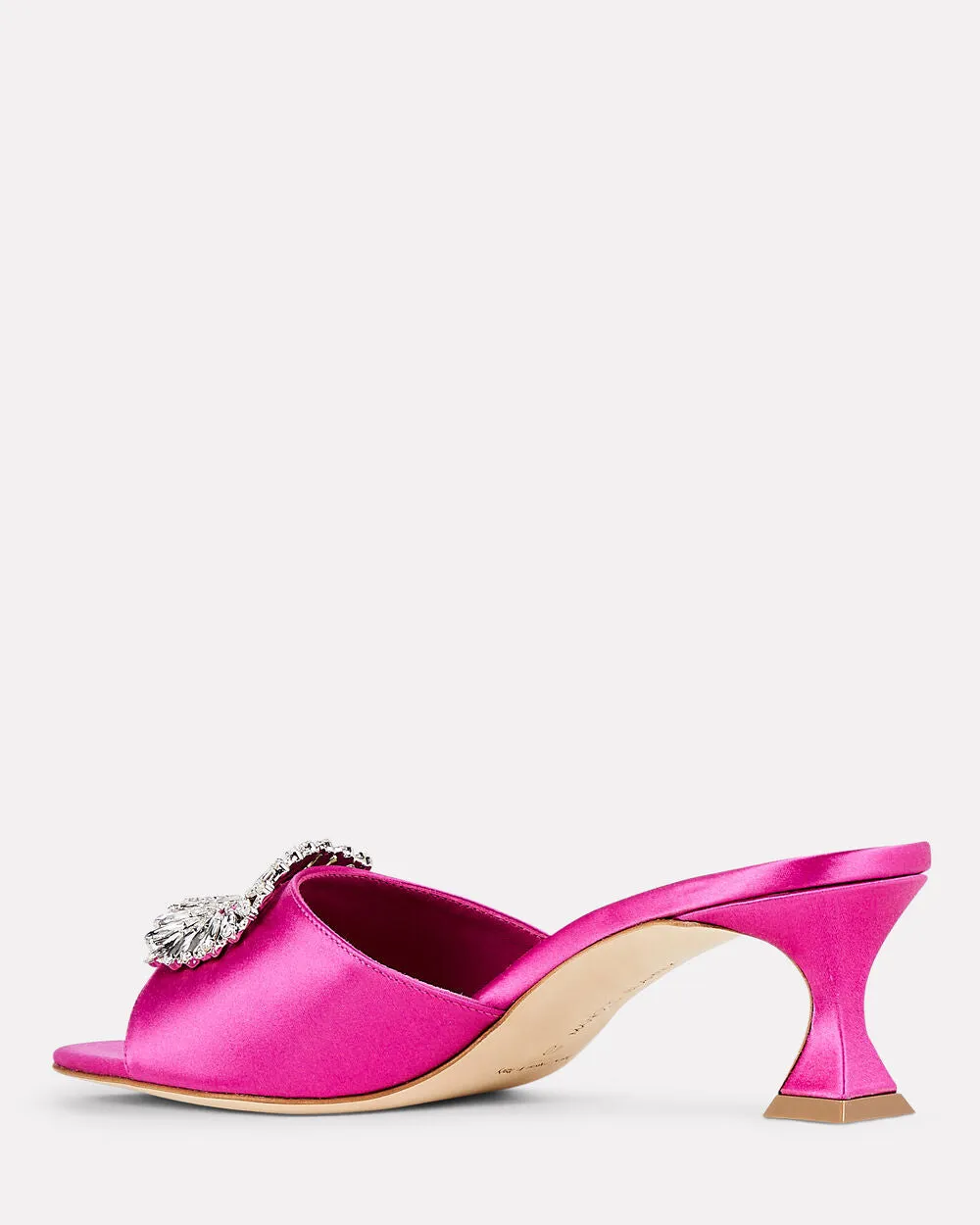 Laalita 50 Crystal Satin Mules sold by INTERMIX product image thumbnail 3
