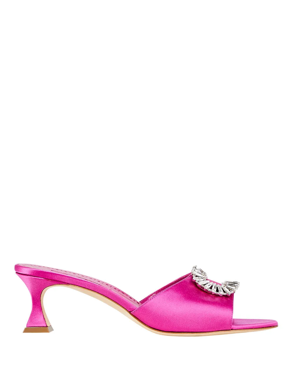 Laalita 50 Crystal Satin Mules sold by INTERMIX product image thumbnail 4