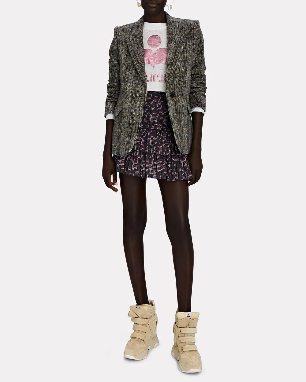 Balskee High-Top Wedge Sneakers sold by INTERMIX product image thumbnail 4