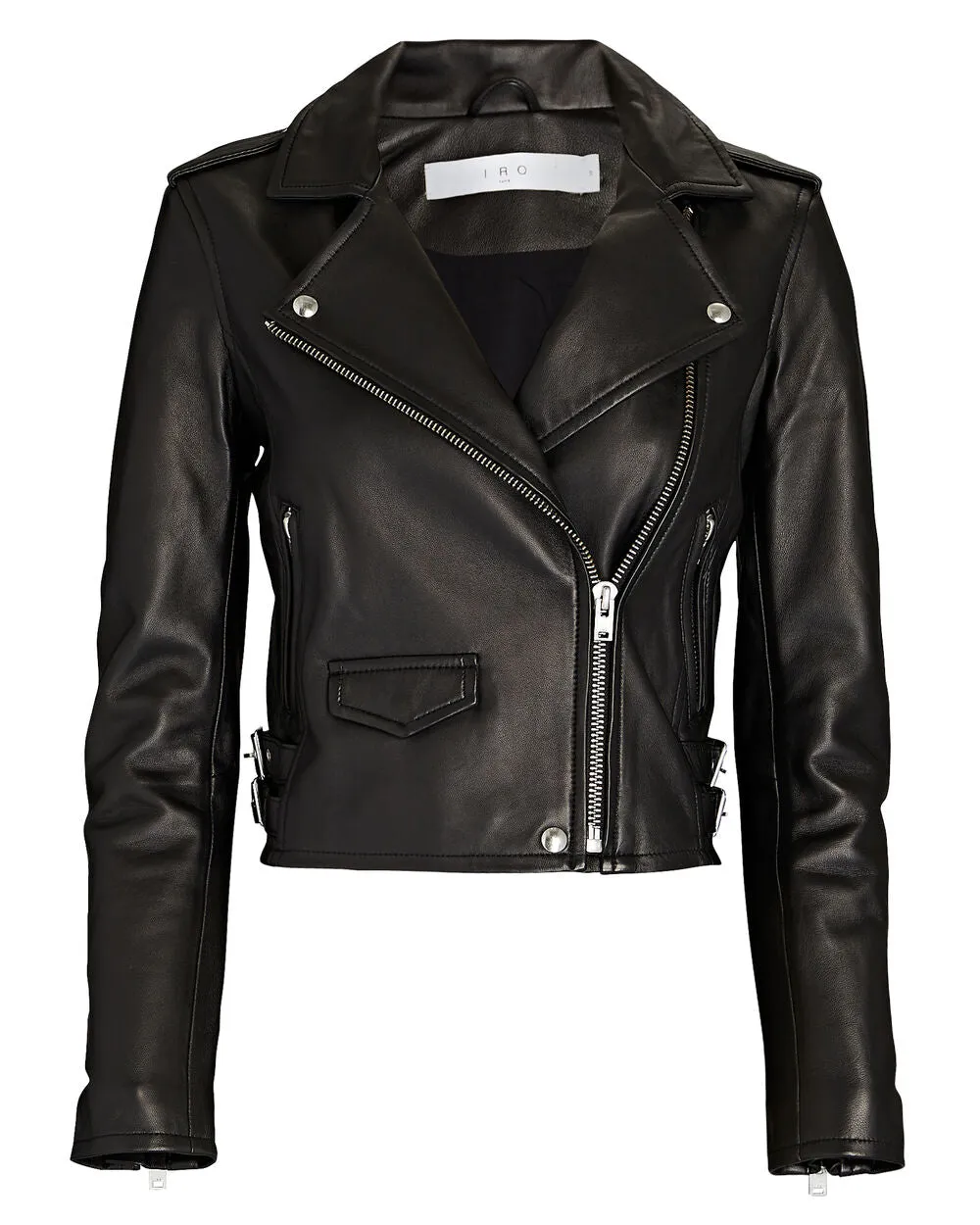 Ashville Leather Jacket sold by INTERMIX product image thumbnail 5