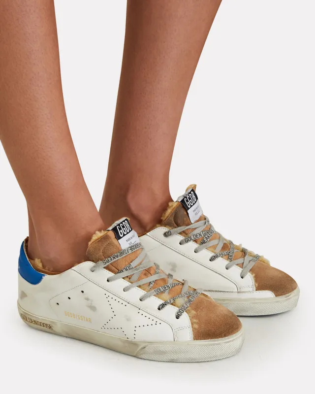 Superstar Shearling-Lined Low-Top Sneakers sold by INTERMIX