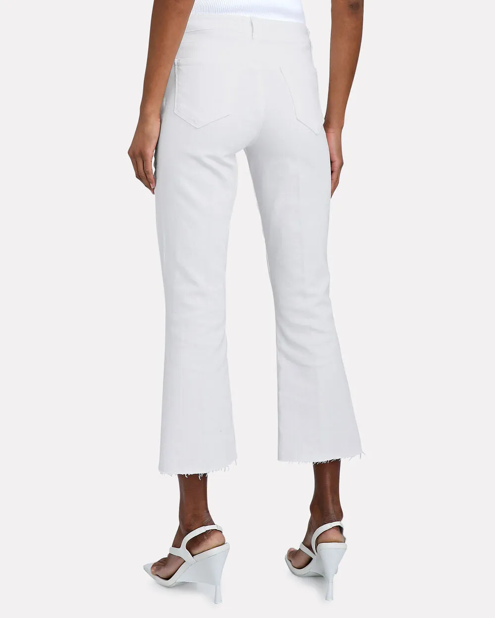 Kendra High Rise Crop Flare Jeans sold by INTERMIX product image thumbnail 2