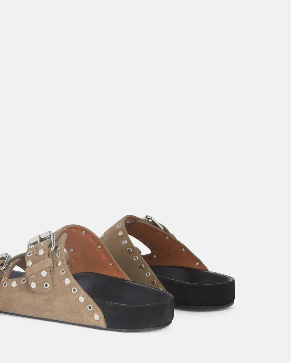 Lennyo Suede Slide Sandals sold by INTERMIX product image thumbnail 2