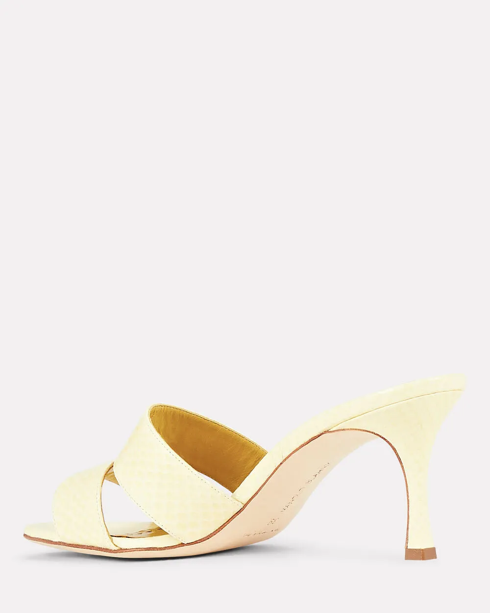 Iacopo Leather Slide Sandals sold by INTERMIX product image thumbnail 4