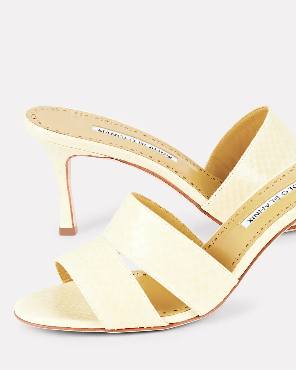 Iacopo Leather Slide Sandals sold by INTERMIX product image thumbnail 2