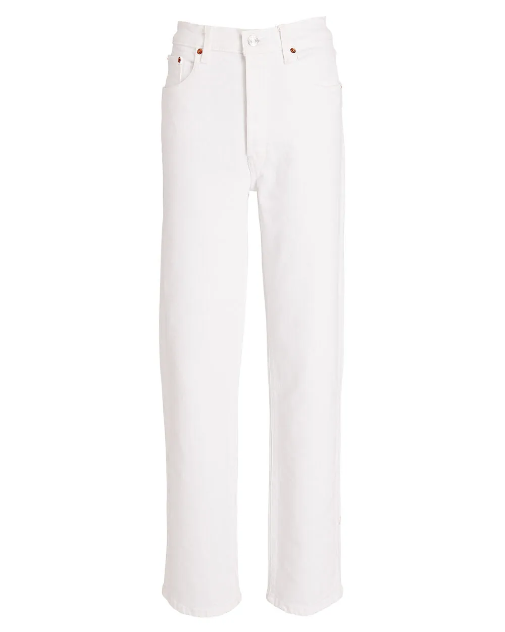 90s High-Rise Loose Straight-Leg Jeans sold by INTERMIX product image thumbnail 5