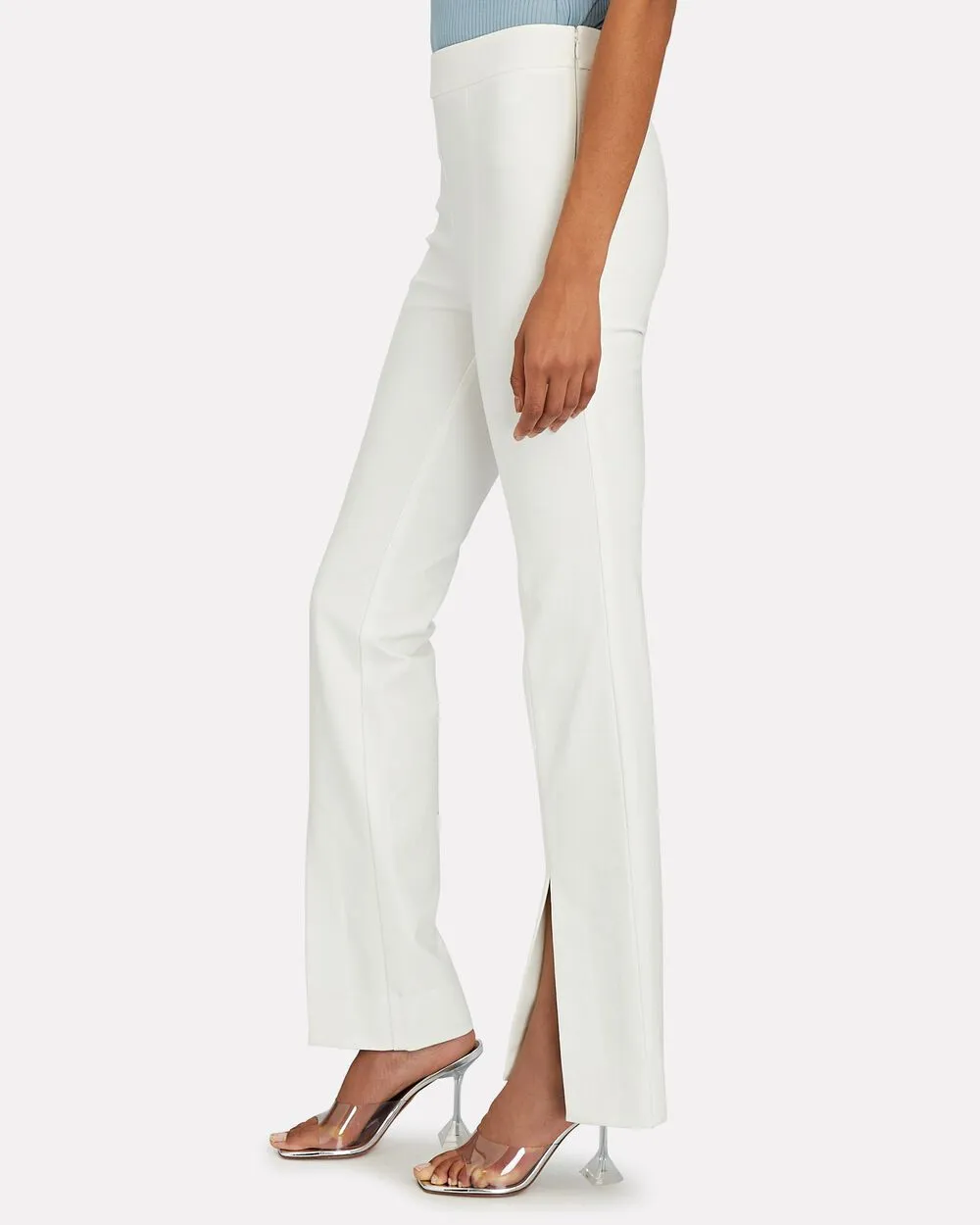 Lucia Flared Slit Trousers sold by INTERMIX product image thumbnail 4