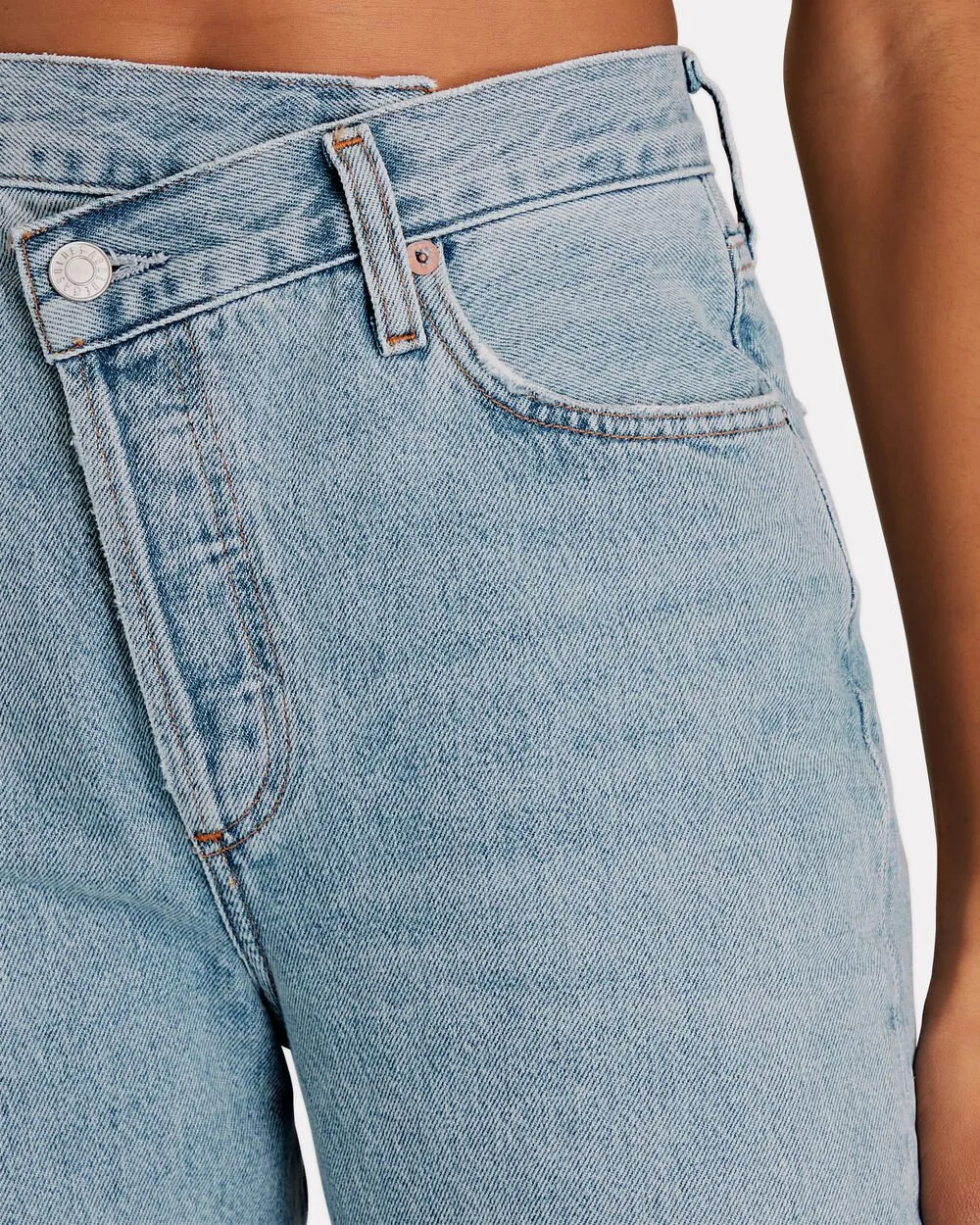 Criss Cross Straight-Leg Jeans sold by INTERMIX product image thumbnail 3