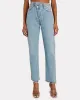 Criss Cross Straight-Leg Jeans sold by INTERMIX